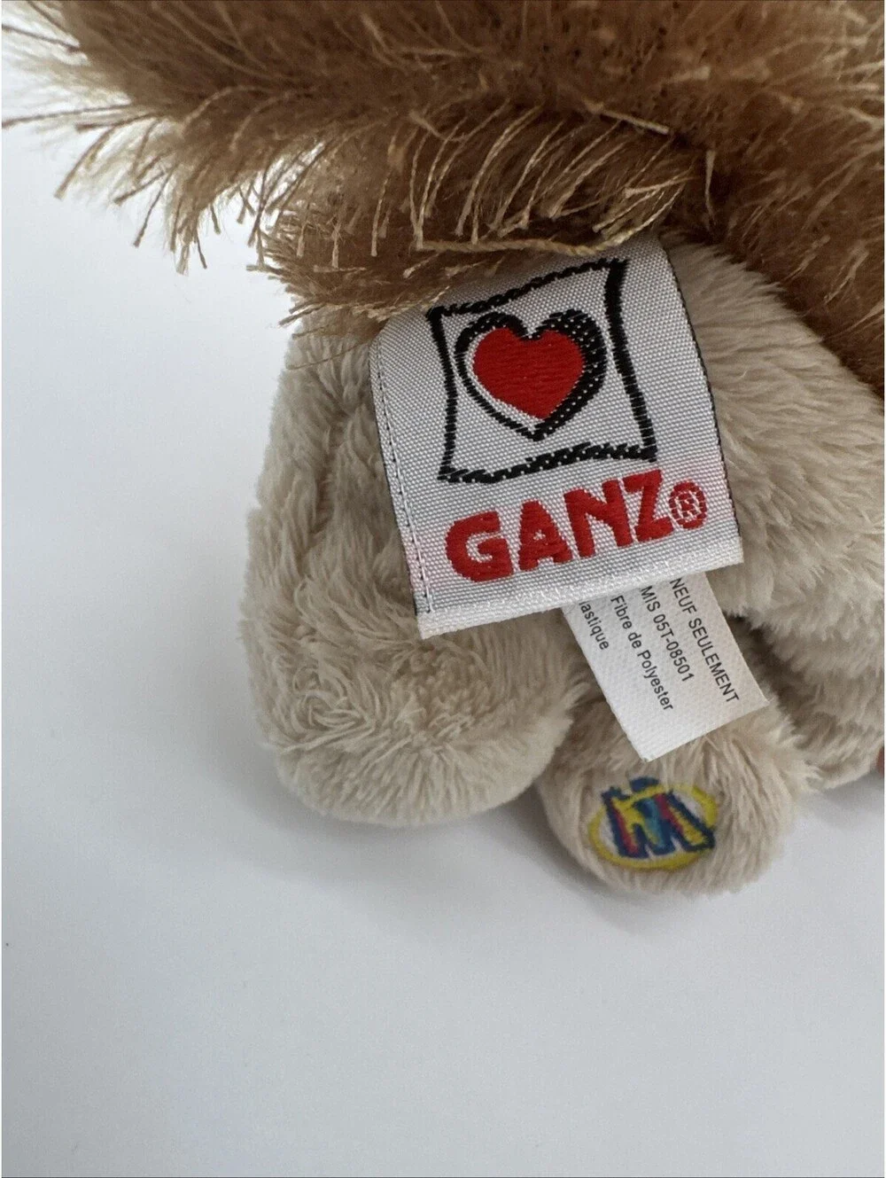 Ganz Webkinz Lil' Kinz Cocker Spaniel Stuffed Animal Plush Toy No Code 9 Inch
